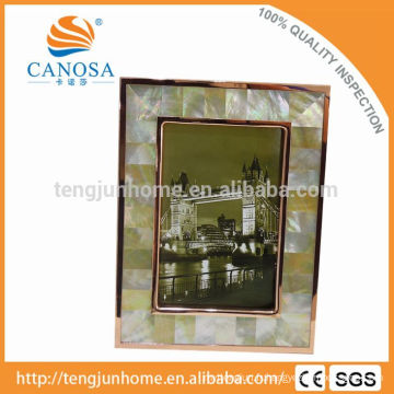 Canosa collection domestique coquillage en coquillage en coquillage en or 4 x 6 cadre photo